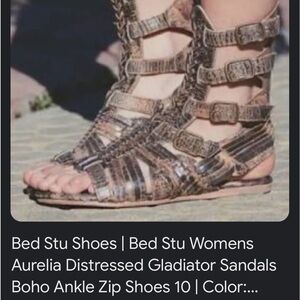Bed Stu Arielle gladiator sandals 10b